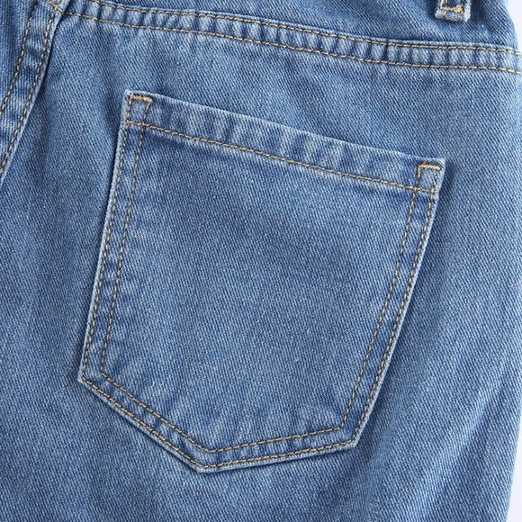 Distressed Jeans Stretch Skinny Jeans - Picture 9 of 12